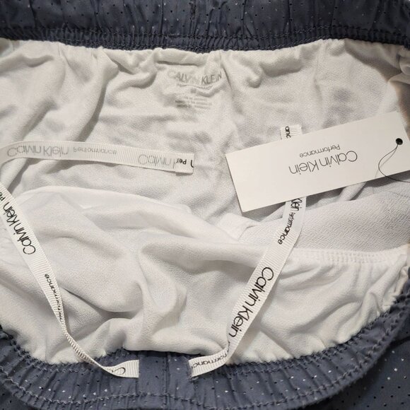 Calvin Klein Women's Gym Shorts Athletic Running Elastic Waist Gray Size‎ M - Picture 8 of 9
